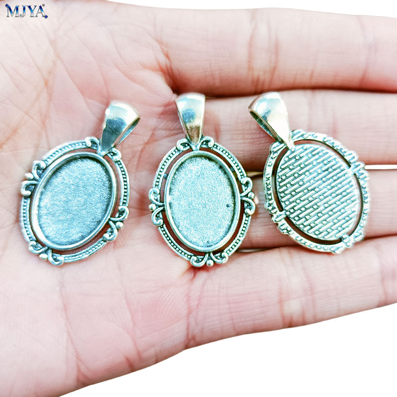 MJYA 10pcs Vintage Pendant Set - Resin Art Calligraphy บทวิจารณ์และราคา