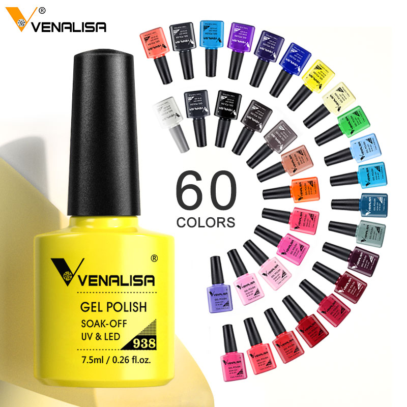 Venalisa 7.5ml Nail Gel Polish - Glitter Powder Resin บทวิจารณ์และราคา