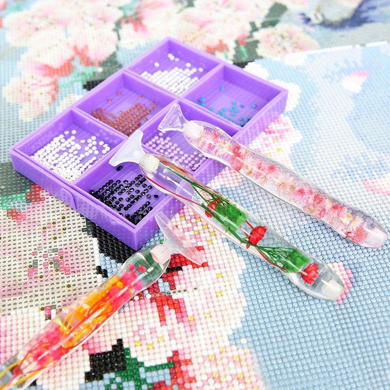 1set Flower Design Resin 5D Di - Resin Art Painting บทวิจารณ์และราคา