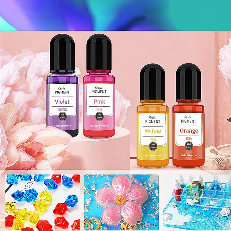 24 Color Art Ink Alcohol Resin - Resin Art Alcohol Ink บทวิจารณ์และราคา