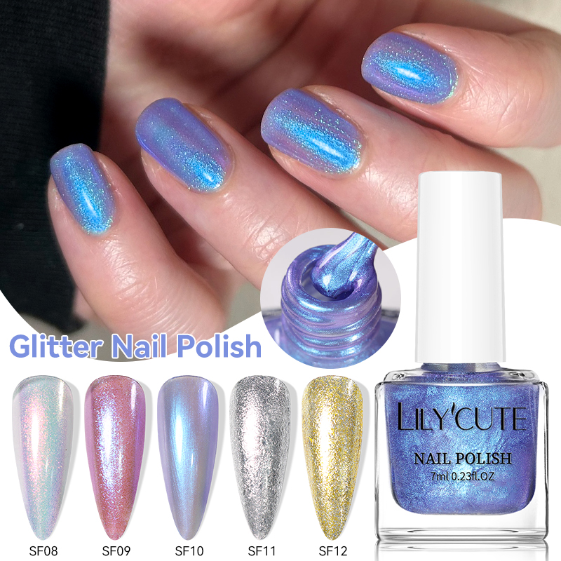 LILYCUTE 7ml 12 Colors Glitter - Glitter Powder Resin บทวิจารณ์และราคา
