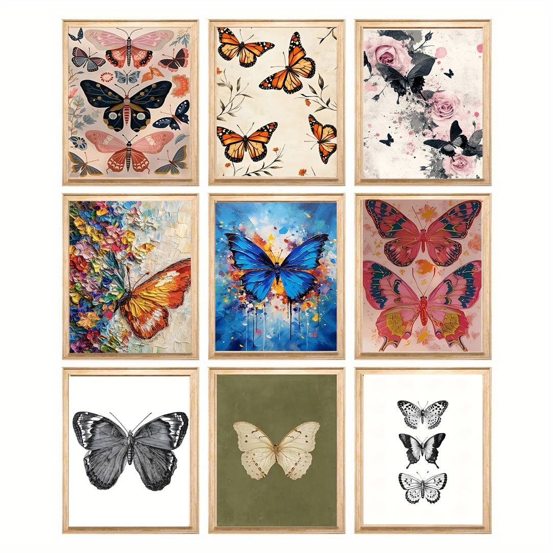 1pc Elegant Butterfly and Flor - Resin Art Aesthetic บทวิจารณ์และราคา