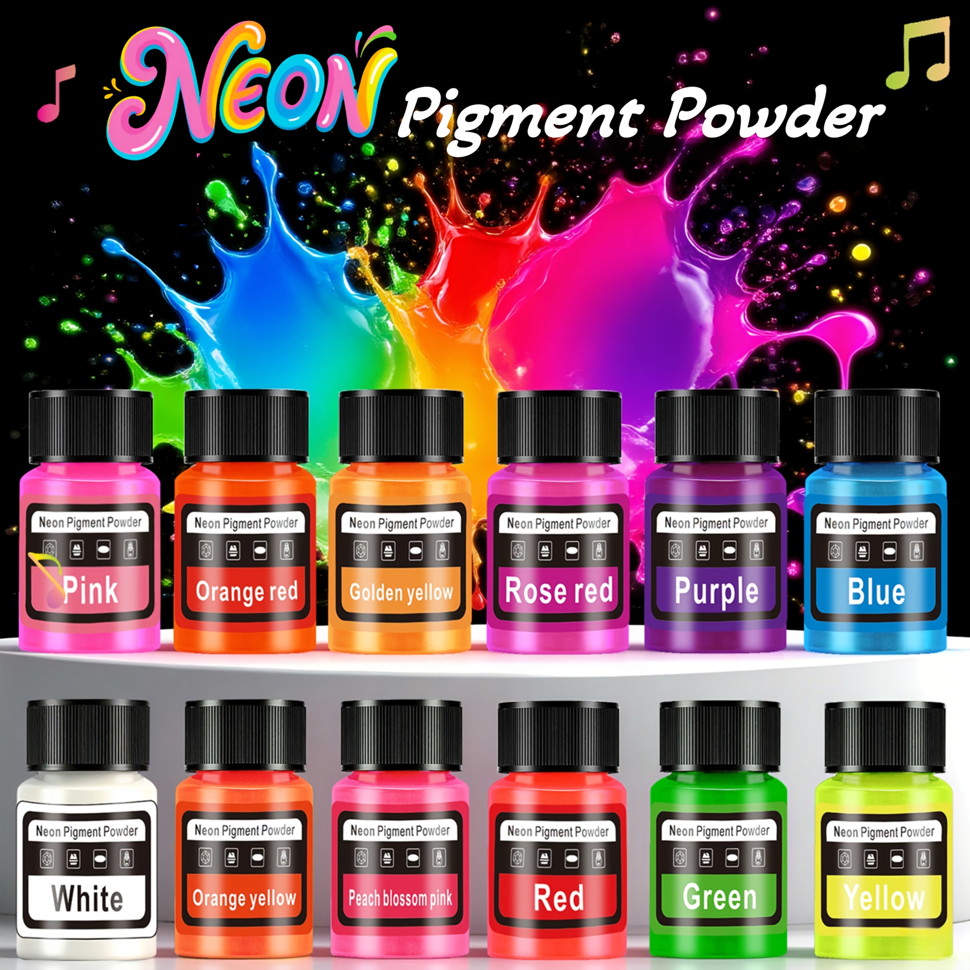 Fluorescent Powder/Neon Resin  - Resin Art Letters บทวิจารณ์และราคา