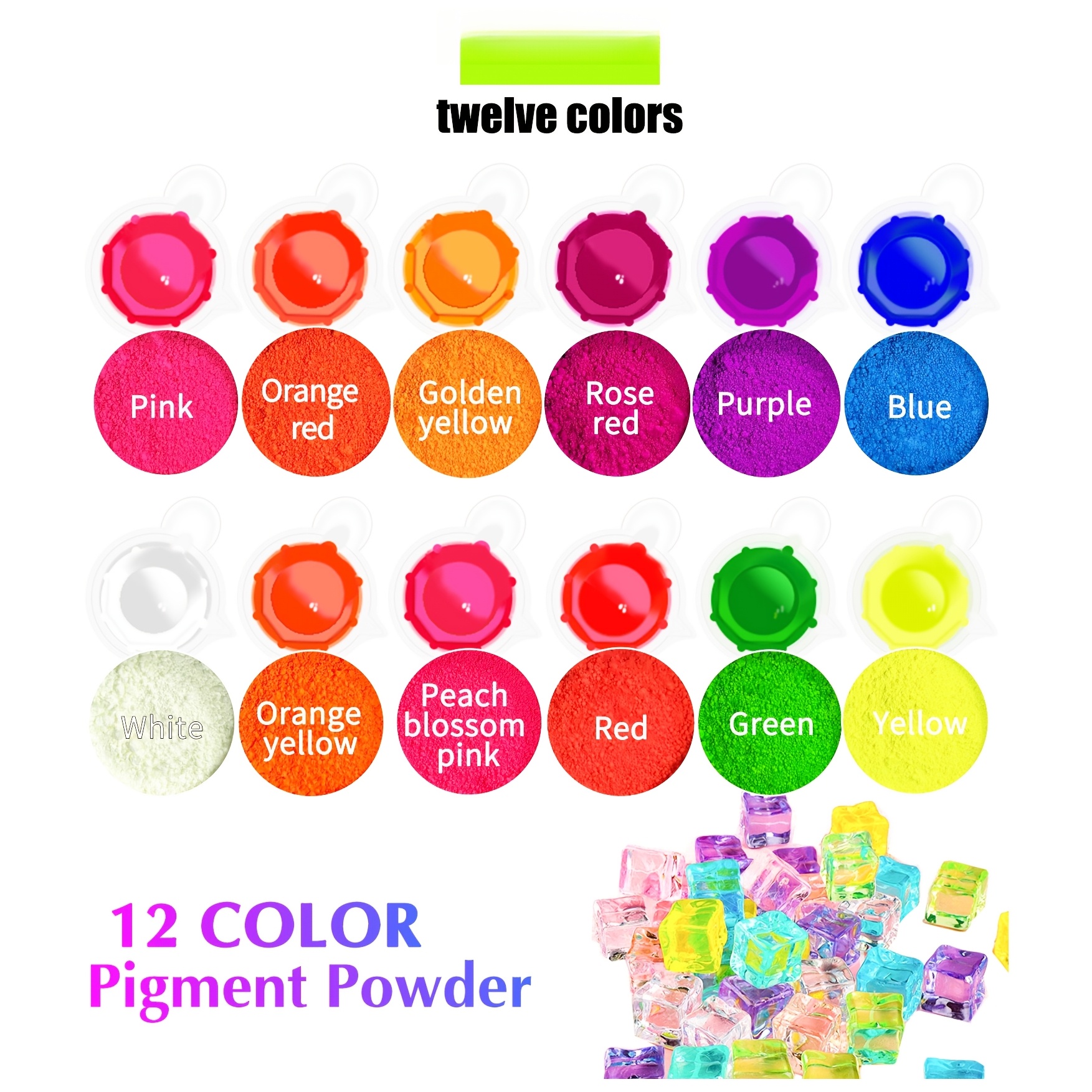 Fluorescent Powder/Neon Resin  - Resin Art Letters บทวิจารณ์และราคา